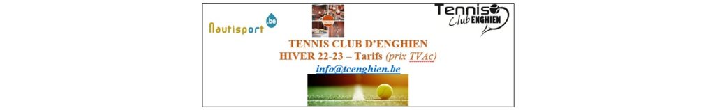 TCE - Tarifs Hiver 2022-2023